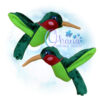 OAD Hummingbird 57 ASH 800 Hummingbird Stuffie Embroidery Design