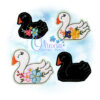 OAD Swan Feltie MB 800 Swan Feltie Embroidery Design