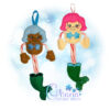 OAD Mermaid CCH AHS 800 Mermaid Candy Cane Holder