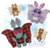 OAD Mothman EC 800 Mothman Stuffie Embroidery Design