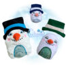 OAD Snowman Eggie RG 800 Snowman Eggie Stuffie Embroidery