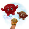 Ball Gingerbread Stuffie Embroidery