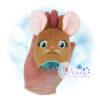 OAD Mouse Eggie 44 800 Mouse Eggie Stuffie Embroidery