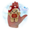 Mushroom Doll Stuffie Embroidery