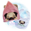 OAD Pug Peeker 800 Pug Peeker Embroidery Design