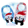 OAD Santa Penguin Bib 800 Santa Penguin Bib