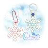 Snowflake Key Chain