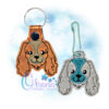 OAD Spaniel KC 800 Spaniel Key Chain Embroidery