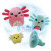 OAD Axolotl Eggie EC 2000 Axolotyl Eggie Stuffie