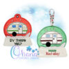 Camper Snowglobe Ornament