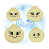 OAD Dumpling Feltie 2000 Dumpling Feltie Embroidery Design