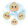 OAD Dumpling Feltie 2000 copy Dumpling Feltie Embroidery Design