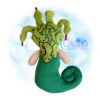 OAD Medusa Stuffie Back 2000 Medusa Stuffie Embroidery Design