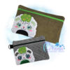 Sushi Panda Zipper Bag