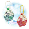 Yin-Yang Rabbit Key Chain