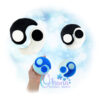 OAD Ying Yang Stuffie 2000 (1) Yin and Yang Stuffie