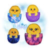 Chick Egg Feltie