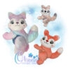 OAD Fox Huggie Stuffie RG 2000 Fox Huggie Stuffie