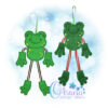 Frog Candy Cane Holder