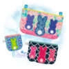 OAD Bunny Buns ZB AHS 2000 Shabby Bunny Buns Zipper Bag