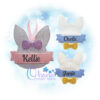 Bunny Easter Basket Tag