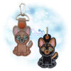 OAD German Shepherd KC AK 2000 German Shepherd Key Chain