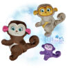 Monkey Huggie Stuffie
