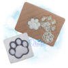 OAD Paw Prints MR EC 2000 Paw Print Mug Rug