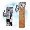 OAD Swirly Elephant BM BR 2000 Elephant Bookmark
