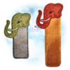OAD Swirly Elephant BM GE 2000 Elephant Bookmark