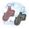 OAD Swirly Elephant KC MB 2000 Elephant Key Chain