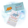 OAD Triceratops Invite MLH 2000 Triceratops Birthday Invite