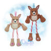 Kangaroo Candy Cane Holder