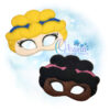 Blue Princess Pretend Mask