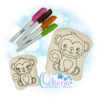 OAD Monkey CS AK 2000 Monkey Coloring Stuffie