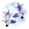 OAD Unicorn Huggie back RG 2000 Unicorn Huggie Stuffie