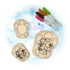 Honu Coloring Stuffie