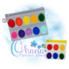 Paint Pallette Zipper Bag