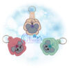 OAD Pansy KC 2 2000 Pansy Key Chain