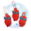 OAD Anatomical Heart KC 2000 Heart Key Chain