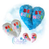 OAD Best Friend Heart Stuffie 2000 Best Friends Heart Stuffie