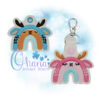 Deer Rainbow Key Chain