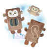 OAD Monkey FBP EC 2000 Monkey Flap Bag Purse