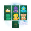 OAD Dino FB 2000 Dino Flip Book Embroidery