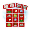 Letter M Matching Card Letter M Matching Card