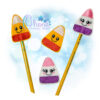 Candy Corn Pencil Topper