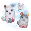 Chinchilla Eggie Stuffie