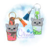 OAD Kitty Bubble Tea KC 2000 Kitty Bubble Tea Key Chain