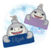 Shark Luggage Tag