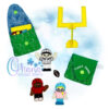OAD Football CP PS 2000 Football Coin Purse Play Set